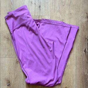 Vibrant Purple Wide Leggings